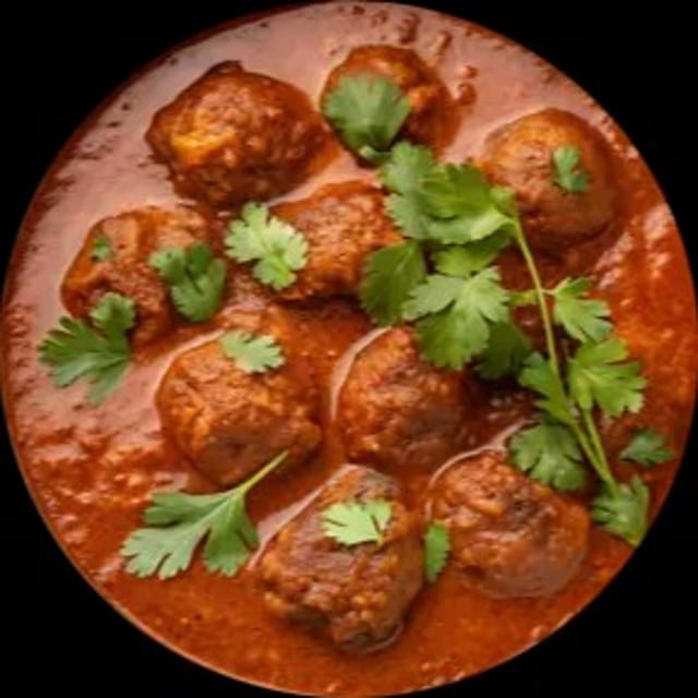 Gourmet Kofta in Gravy.