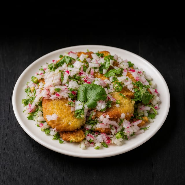 Lentil Fritters.