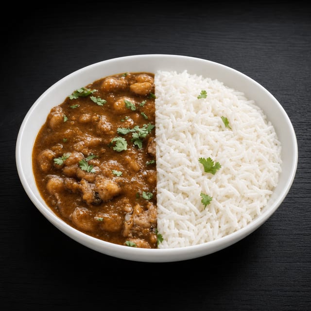 Garbanzo Bean & Rice Bowl.