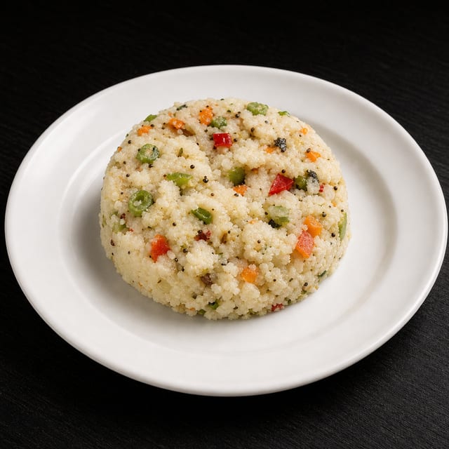 Semolina - Veggie Upma.