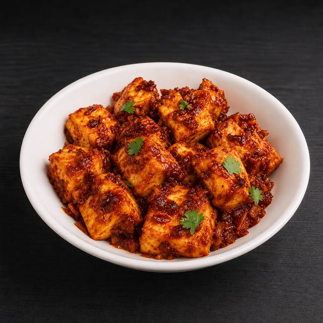 Bar-be-Cued- Cheese Paneer Tikka Masala.