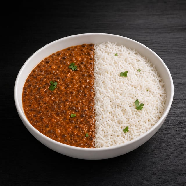 Black Lentil & Rice Bowl.