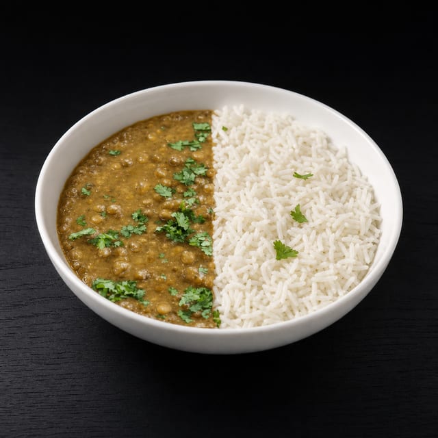 Green Lentil & Rice Bowl.