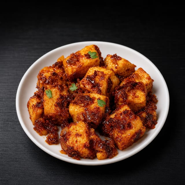 Bar-be-Cued- Tandoori Vegetables.