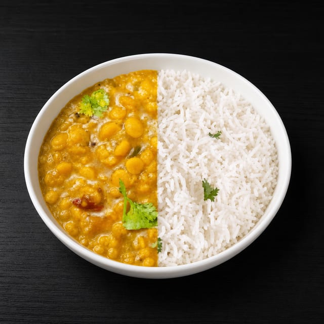 Yellow Lentil & Rice Bowl.